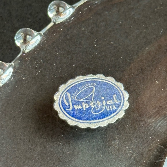 VTG Candlewick Clear Beaded Glass 7” Salad or Under Plates Small Center - Picture 3 of 4